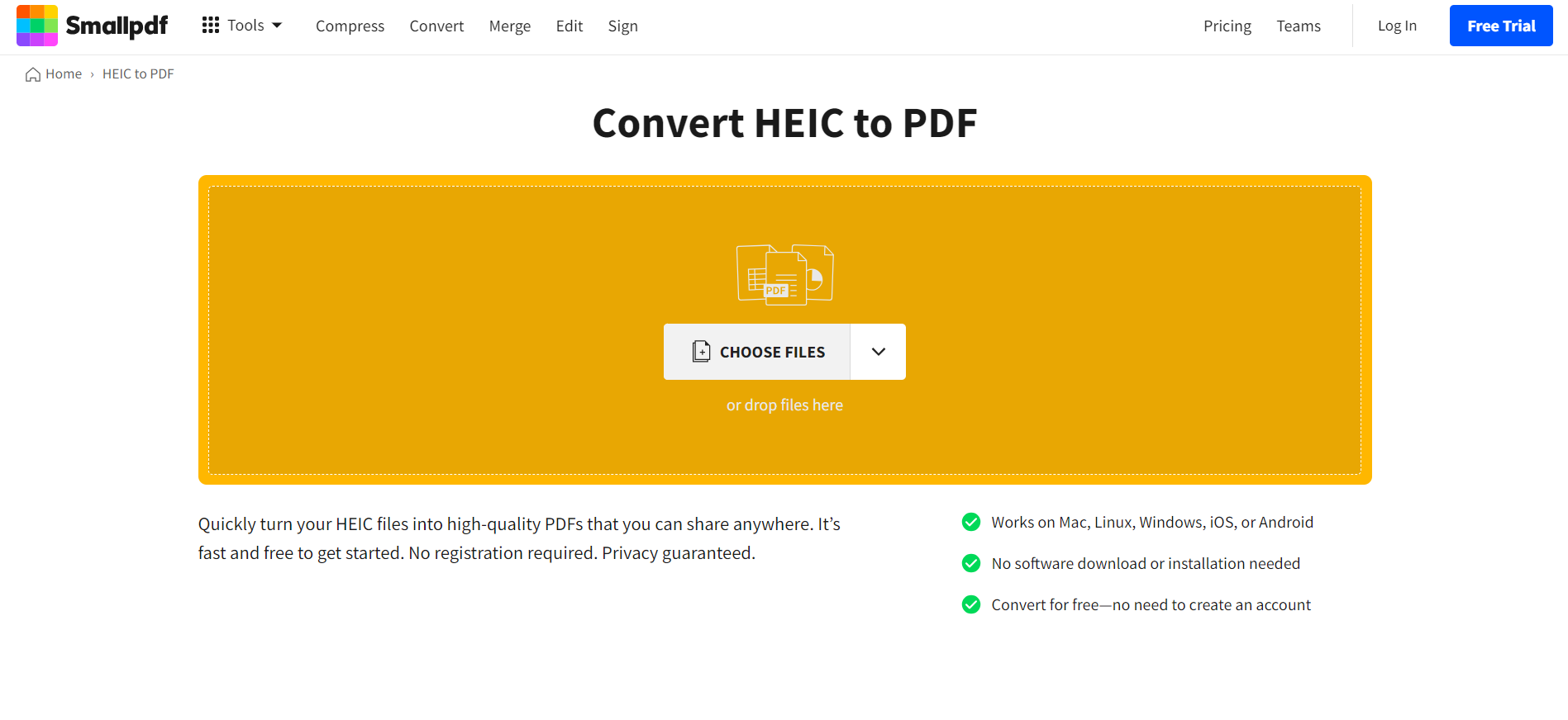 How to Convert HEIC to PDF