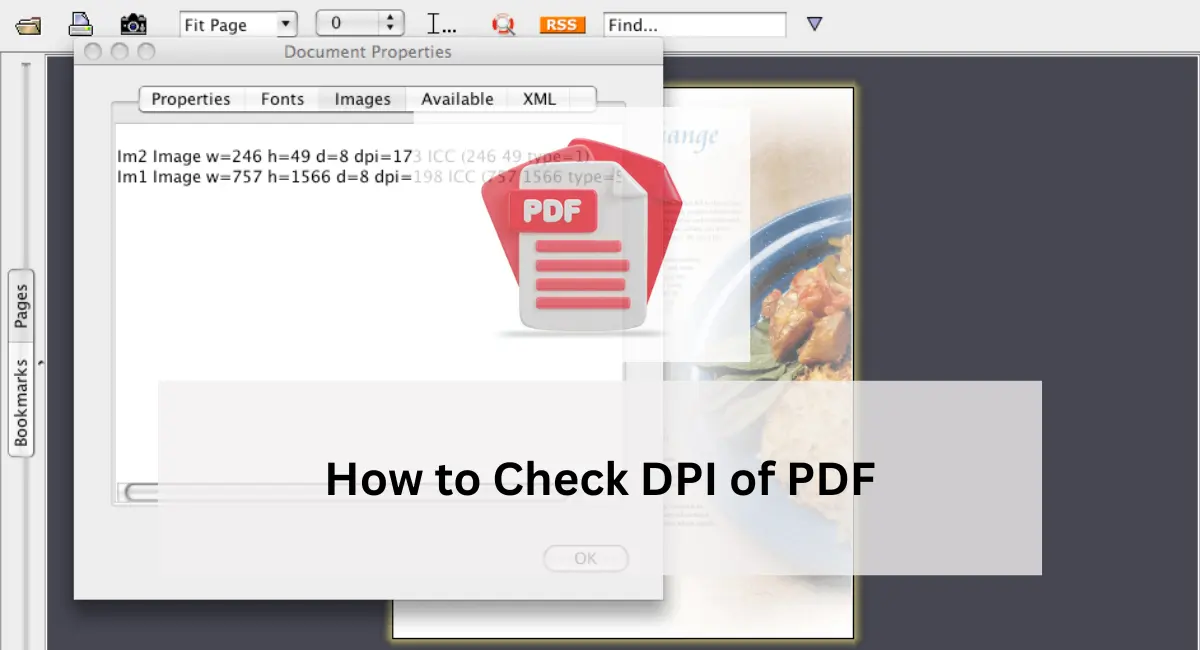 How to Check DPI of PDF