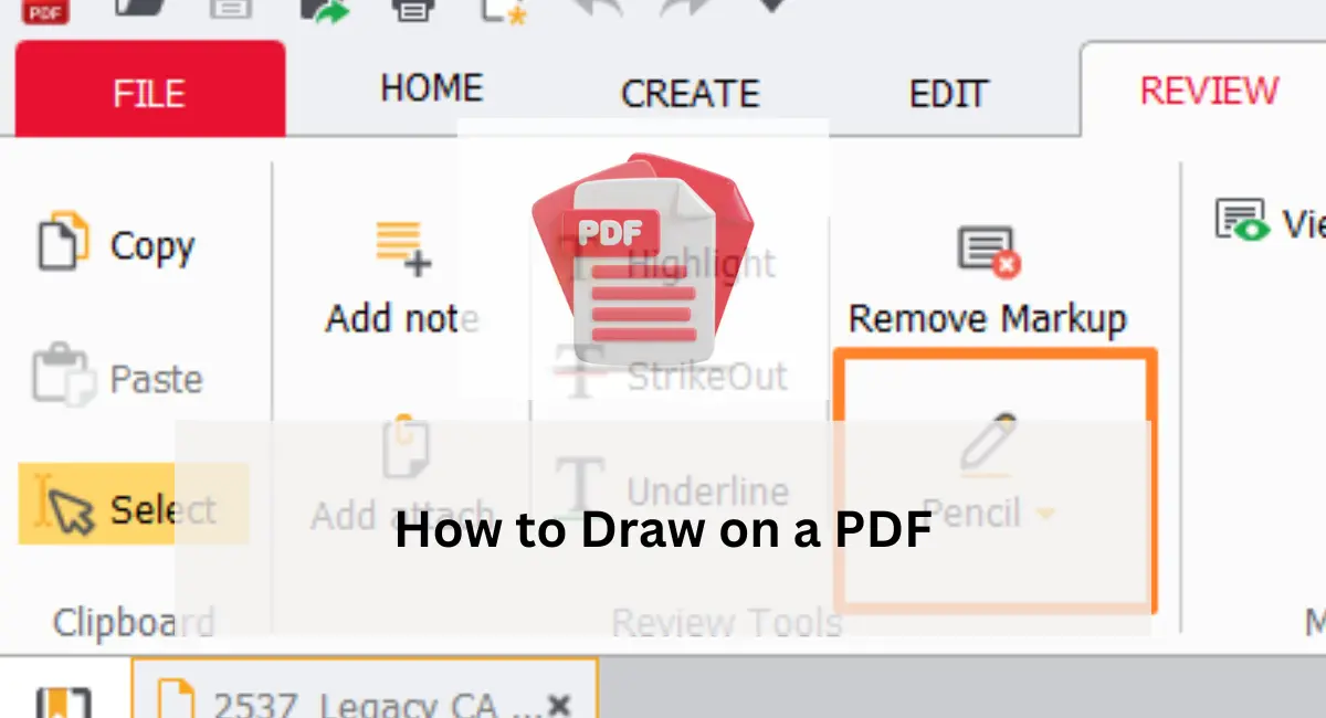 How to Draw on a PDF