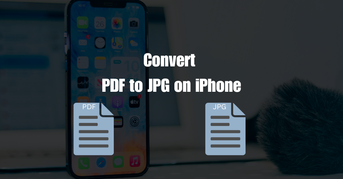 How to Convert PDF to JPG on iPhone for Free