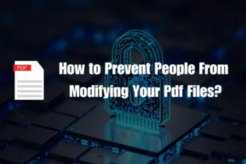 How to Prevent People From Modifying Your Pdf Files