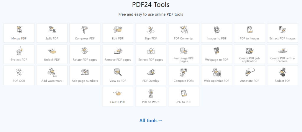 PDF24 Tools