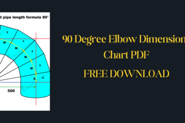 90 Degree Elbow Dimensions Chart PDF