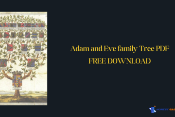 Adam and Eve family Tree PDF