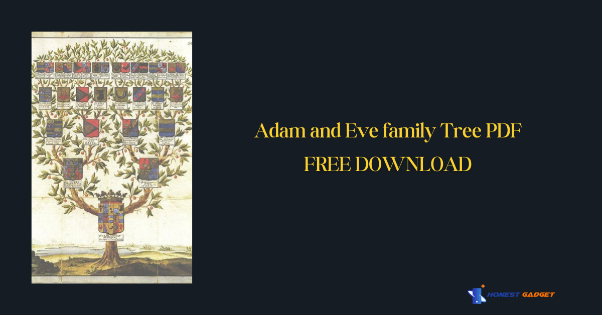 Adam and Eve family Tree PDF