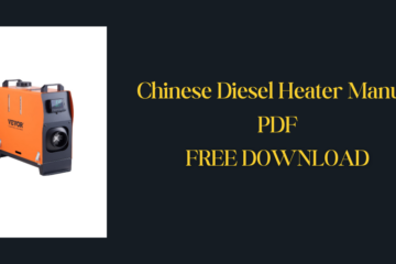 Chinese Diesel Heater Manual PDF