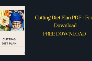 Cutting Diet Plan PDF - Free Download