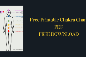 Free Printable Chakra Chart PDF