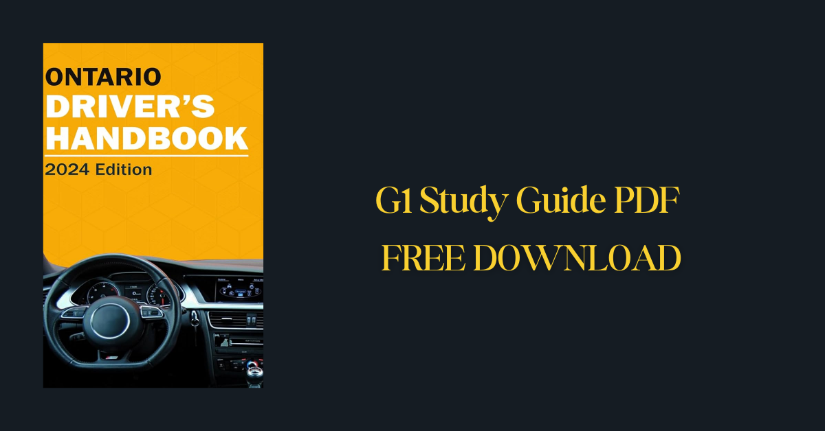 G1 Study Guide PDF