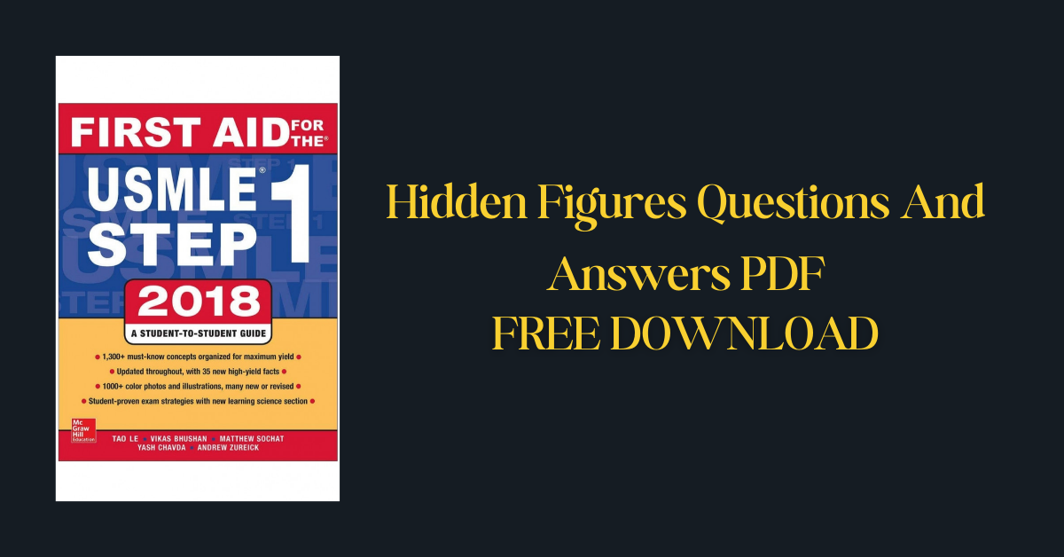 Hidden Figures Questions And Answers PDF (1)