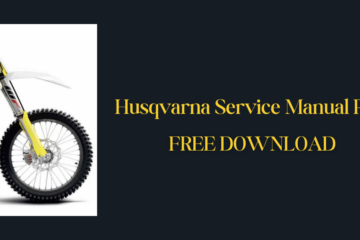 Husqvarna Service Manual PDF