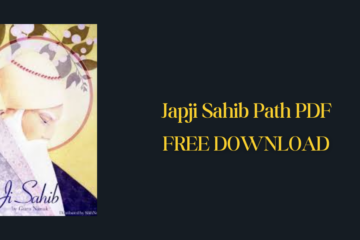 Japji Sahib Path PDF