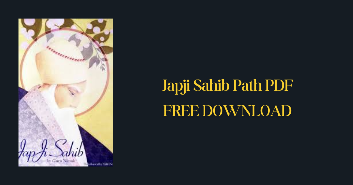 Japji Sahib Path PDF