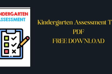 Kindergarten Assessment Test PDF (1)