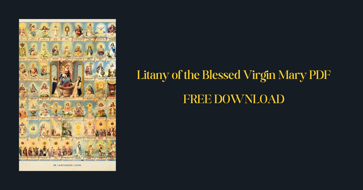 Litany of the Blessed Virgin Mary PDF