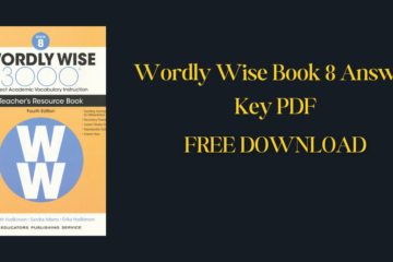 Wordly Wise Book 8 Answer Key PDF