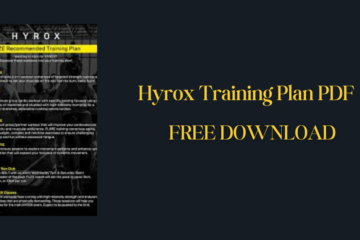 Hyrox Training Plan PDF