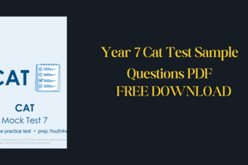 Year 7 Cat Test Sample Questions PDF